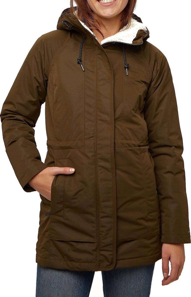 Columbia South Canyon Sherpa Outdoorjas Khaki Dames - Maat M