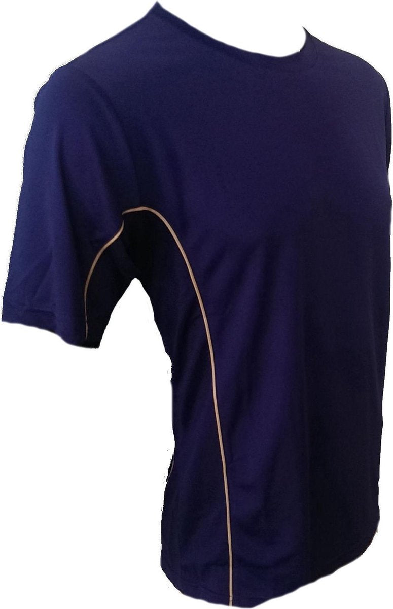 KWD Shirt Diablo korte mouw - Navy - Maat 128