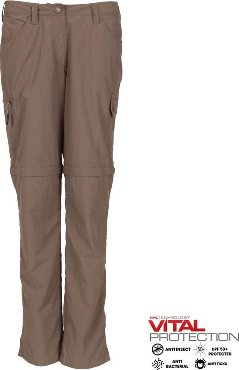 Life-Line Rumi Afritsbroek - Dames Outdoor Broek - Anti-Insect Werking