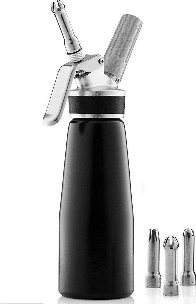 4cookz® aluminium slagroomspuit 0