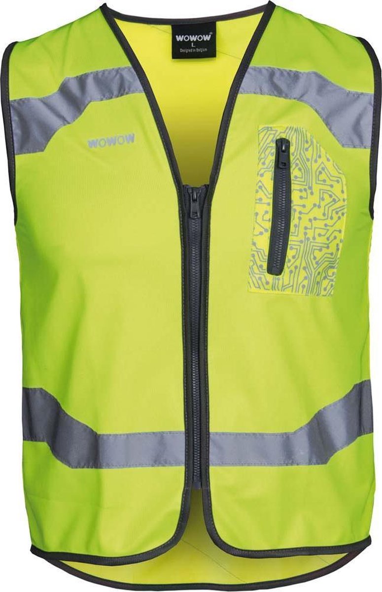 WOWOW Drone Veiligheidsvest met rits XXL - Fietsen - hardlopen - wandelen