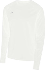 Newline Core Running LS Shirt Heren - wit - maat S