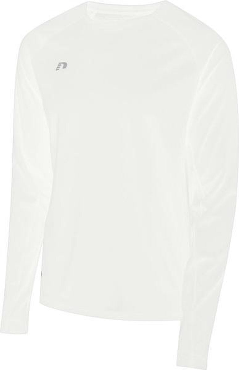 Newline Core Running LS Shirt Heren - wit - maat S