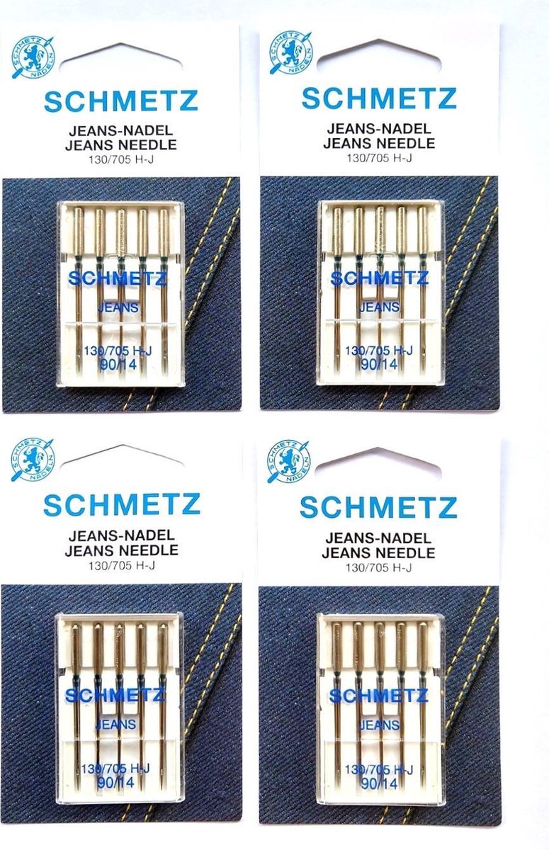 Schmetz machinenaalden jeans nr.90 (5 naalden) universeel