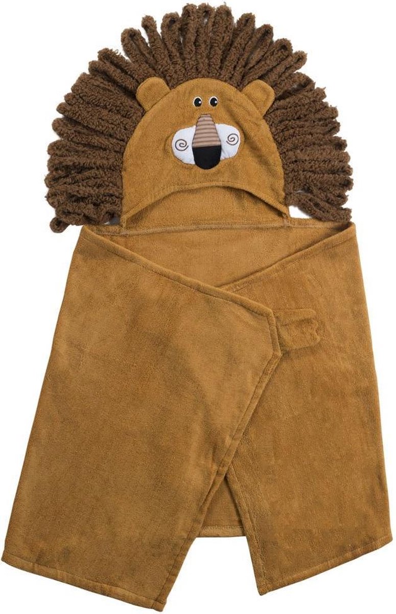 Zoocchini badcape Lio the Lion bruin