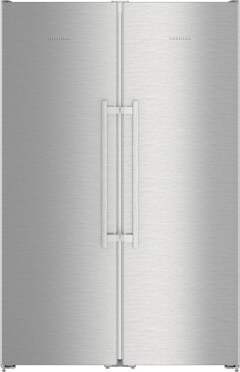 Liebherr SBSef 7242 Comfort NoFrost amerikaanse koelkast Vrijstaand 634 l Zilver