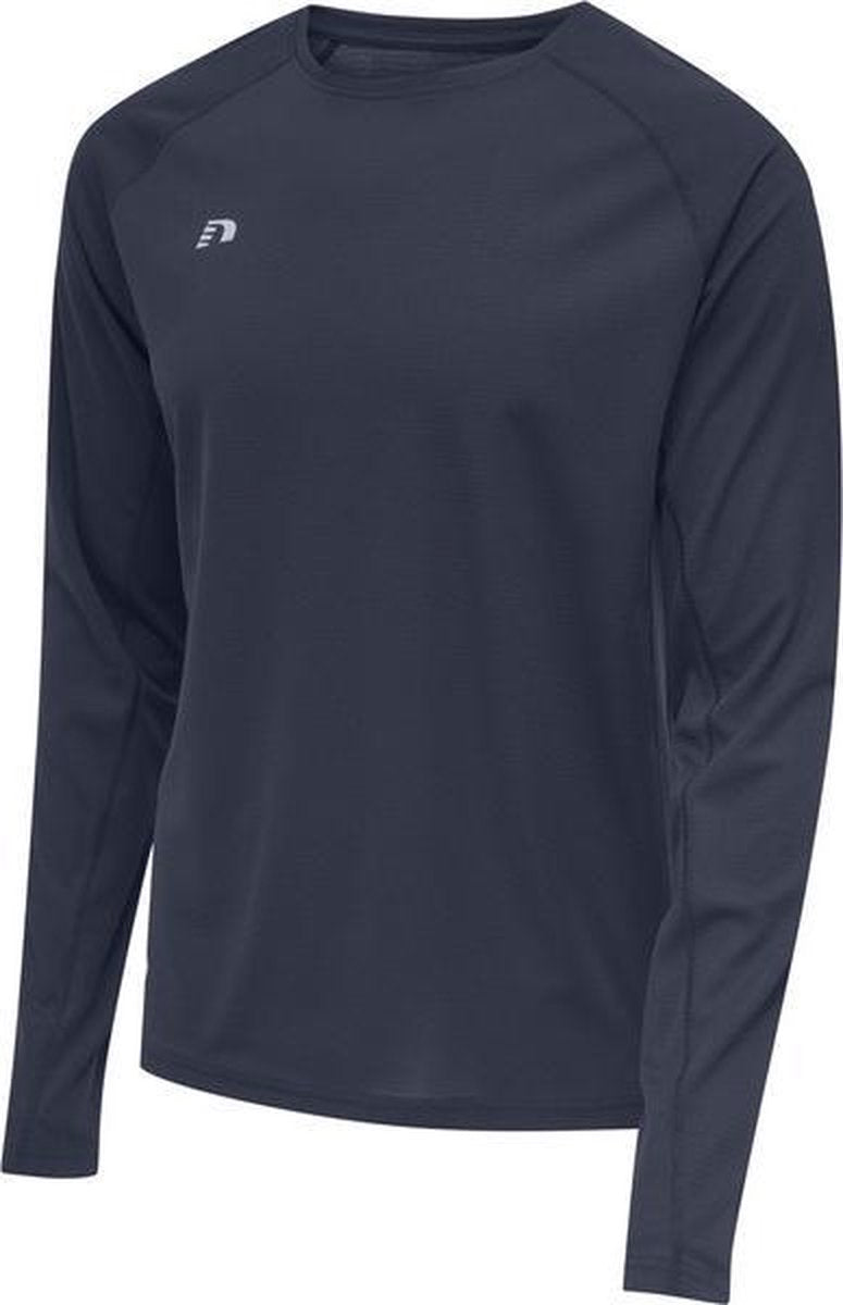 Newline Core Running LS Shirt Heren - donkerblauw - maat S