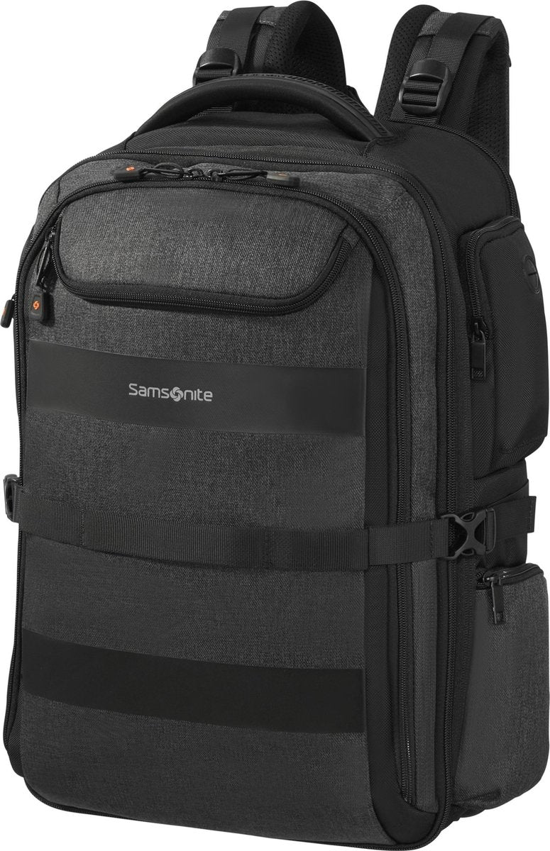 Samsonite Laptoprugzak - Bleisure Backpack 17.3 inch uitbreidbaar Overnight + Anthracite