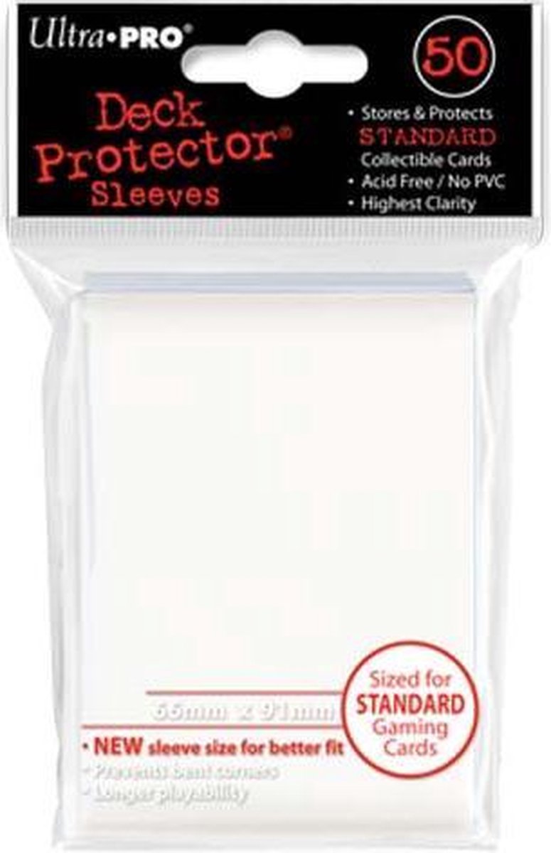 Speelgoed | Kaartspel - Sleeves White 50 D12