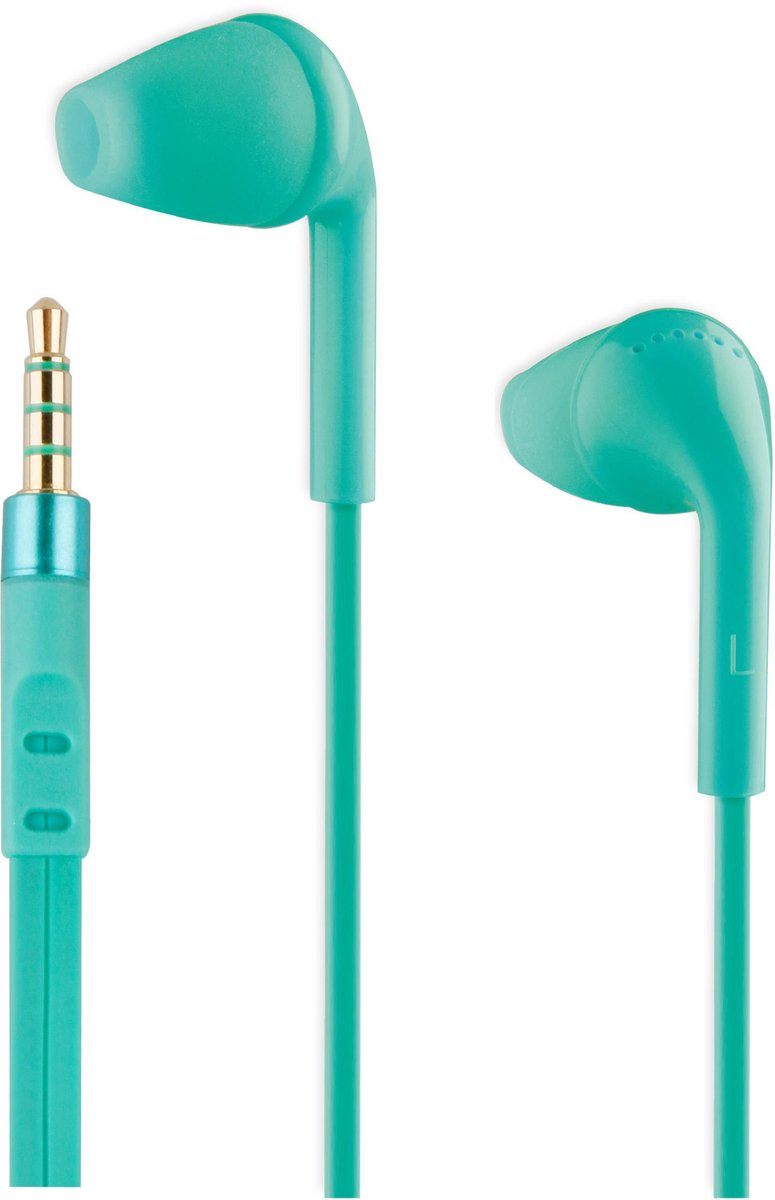 BeHello Oordopjes met afstandsbediening 3.5mm - Groen