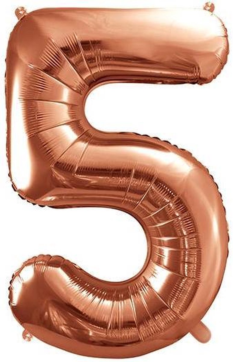 """Folie ballon nummer """"5""""