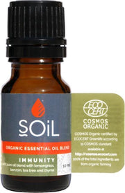 Soil Immunity - Biologische etherische olie - Mix Van Citroengras - Benzoë - Tea Tree - Tijm