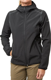 Wildebeast Rosa Softshell Jas Zwart Dames - Maat XS