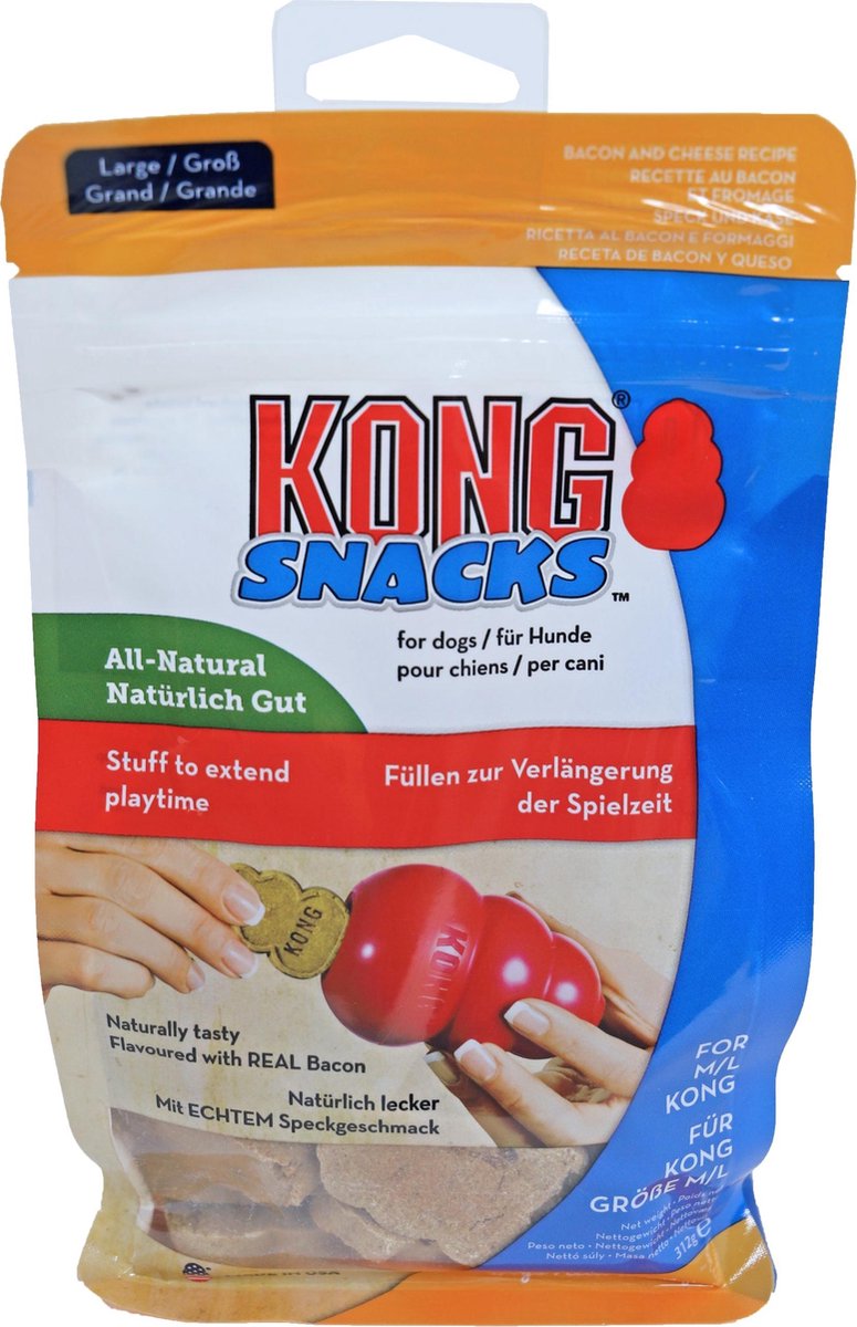 Kong hond Snacks bacon and cheese