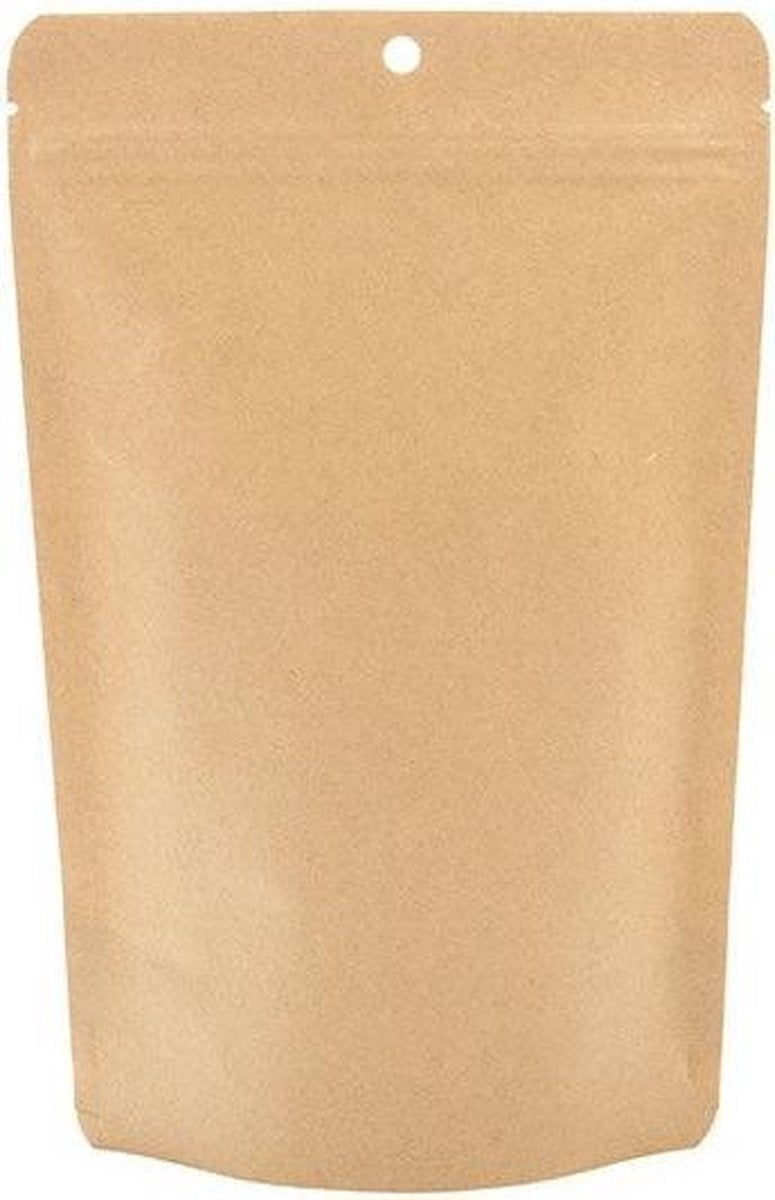 Eco Stazakken Kraft / Bioplastic 312 gram 149x89x232mm - 100 st
