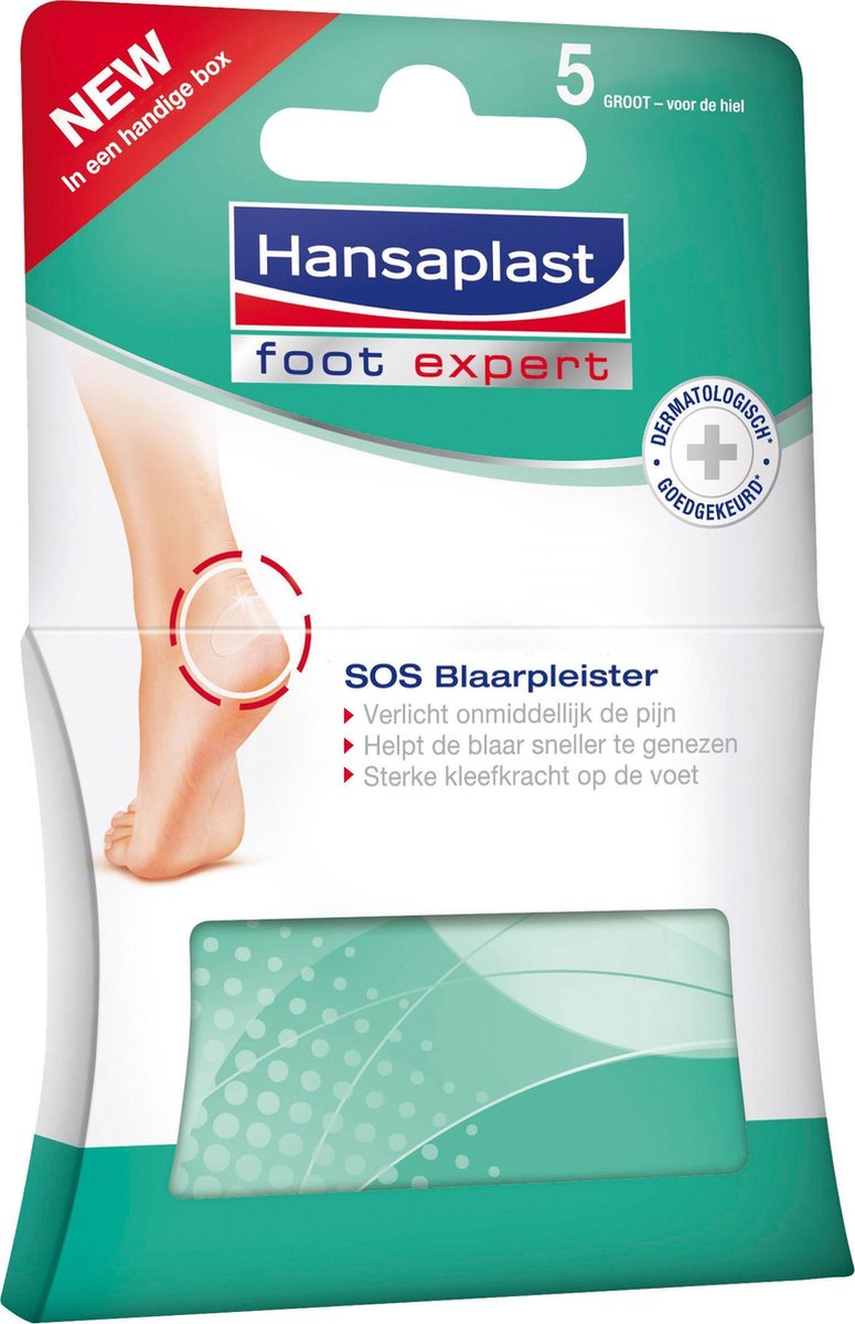 Hansaplast Groot - 5 stuks - Blarenpleisters