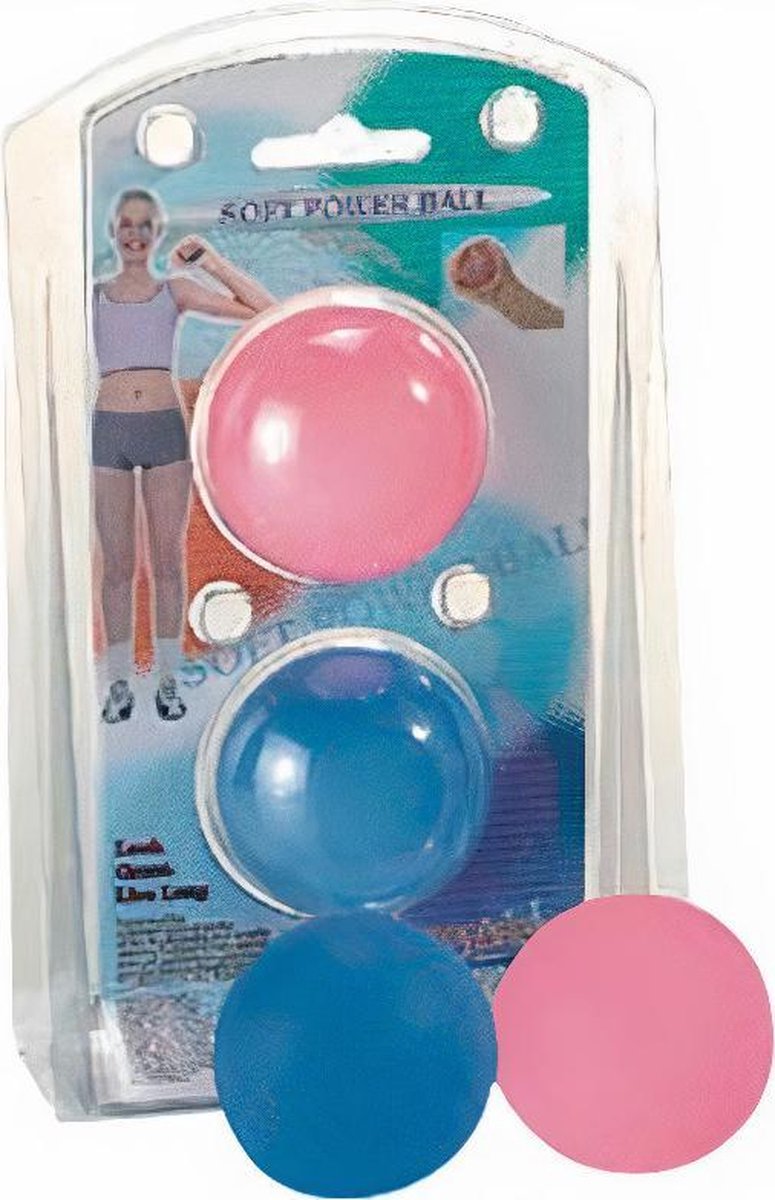 Atipick Rainingsballen 5 Cm Roze/blauw 2 Stuks