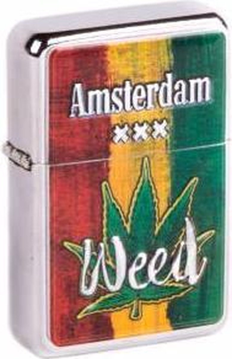 Aansteker Weedblad Amsterdam - Souvenir