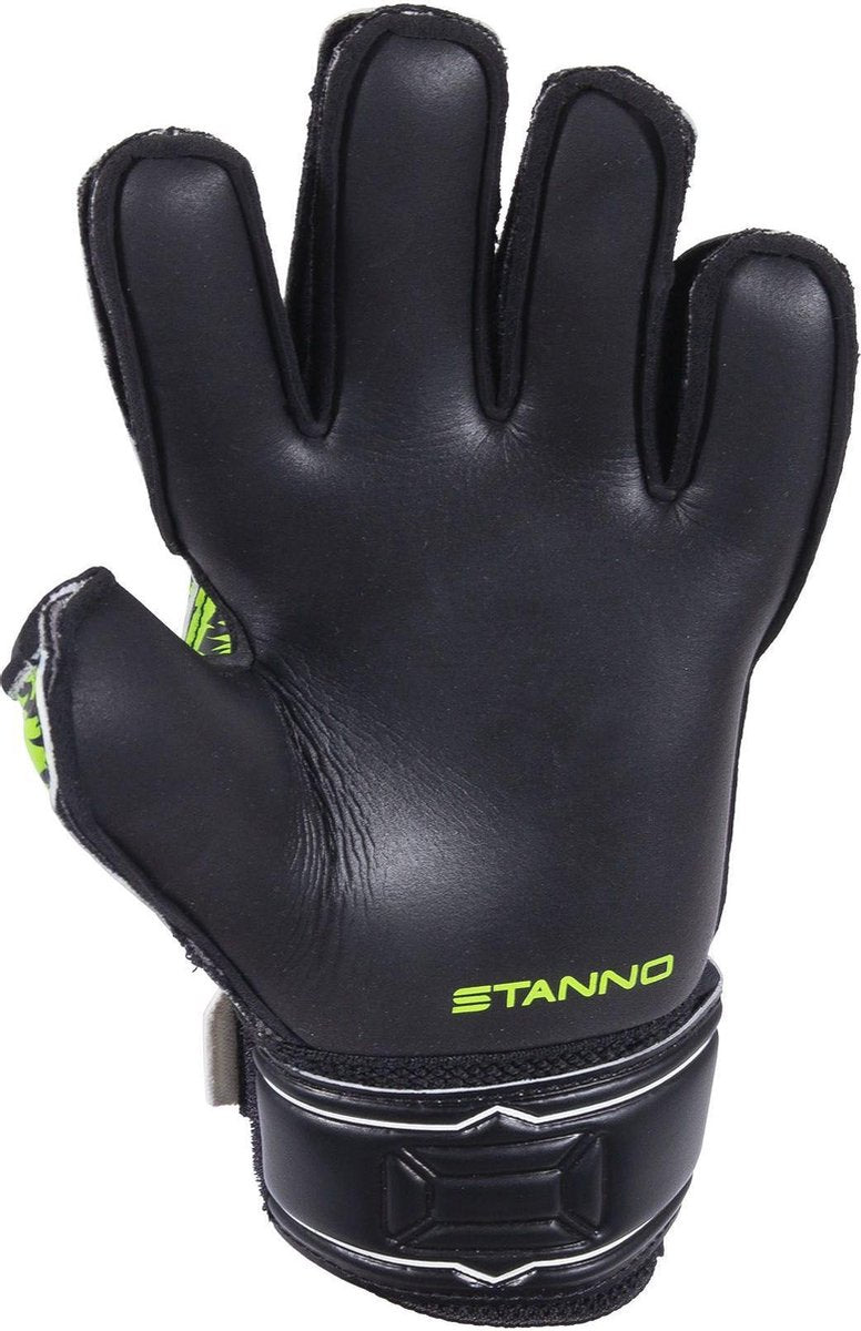 Stanno Wild keepershandschoenen jongens zwart/geel