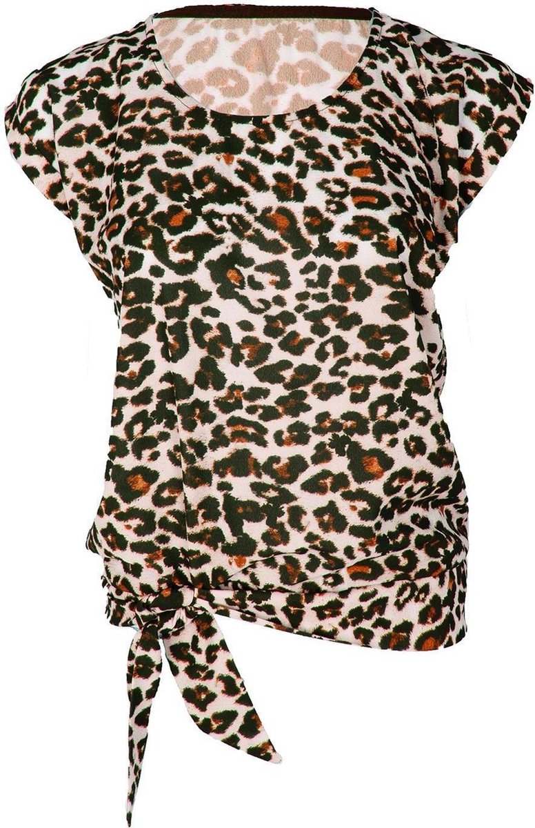 SRNDPTY Top Shortsleeve Wendy Panther Orange