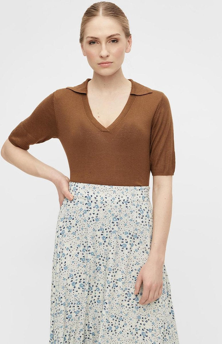 Objtammy S/s  Knit Pullover 114 23034975 Partridge