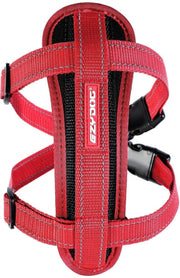 EzyDog Chest Plate Hondenharnas / tuig - L - Rood