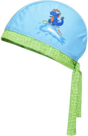 Playshoes Badmuts Dino Jongens Polyester Blauw/groen 55 Cm
