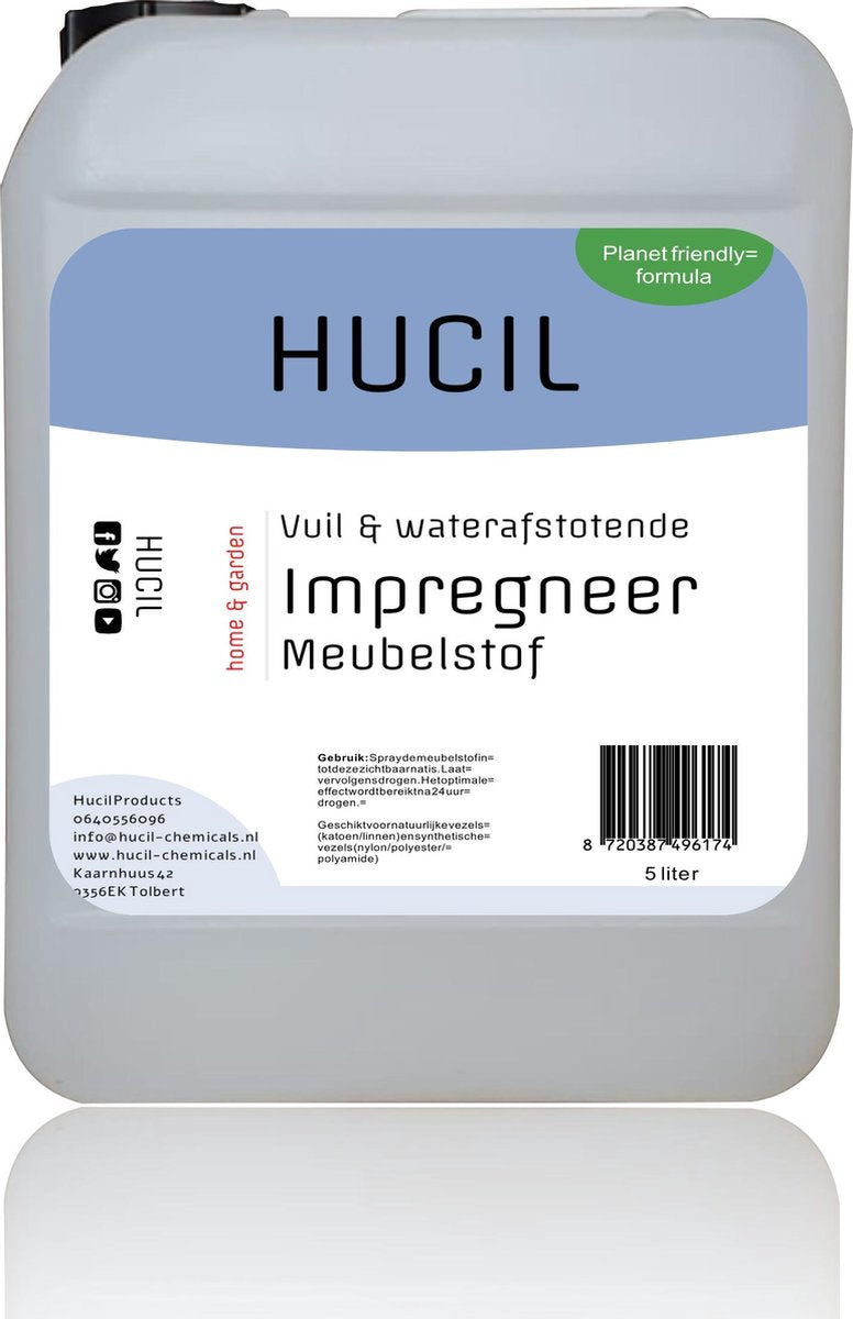 impregneerspray meubelstof - textile protector - impregneermiddel bank - vuil en waterafstotende spray - 5 liter