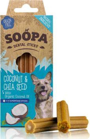 Soopa Dental Sticks Coconut & Chia Seed