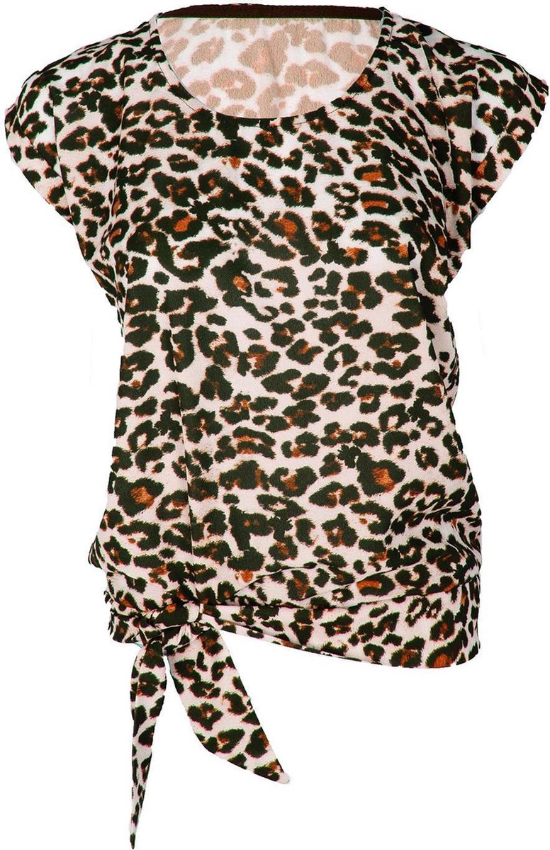 SRNDPTY Top Shortsleeve Wendy Panther Orange