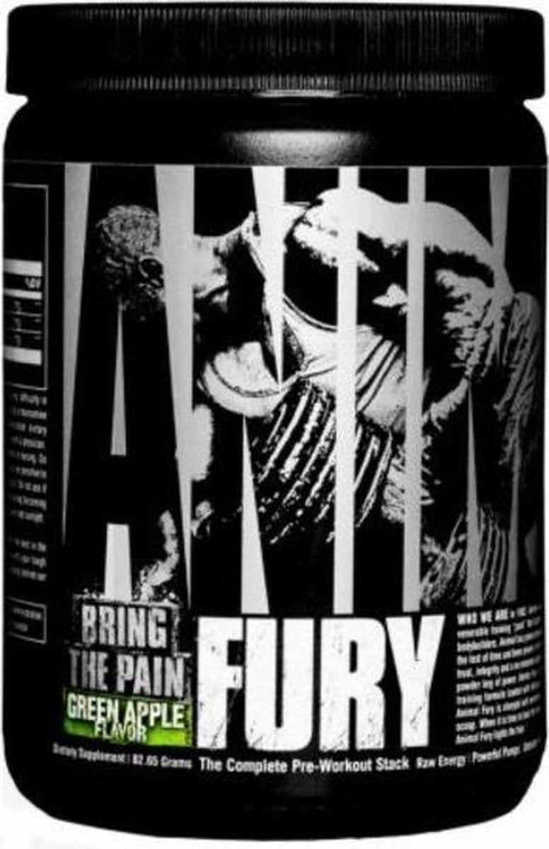 Animal Fury 20servings Green Apple