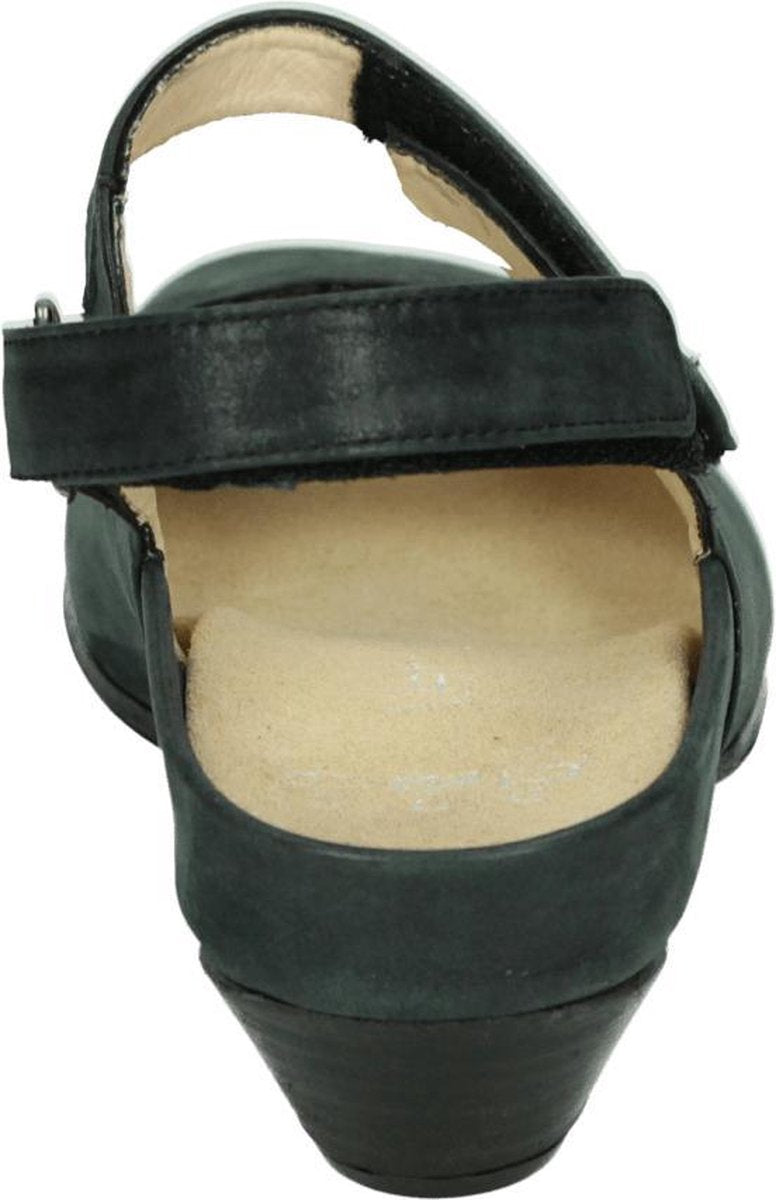 Verhulst 5153 - Volwassenen Sandalen met hakDames Sandalen - Kleur: Zwart - Maat: 41