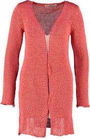 Aaiko openvallend vest rozerood - valt kleiner - Maat S
