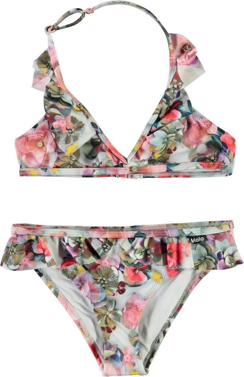 Molo bikini Nele Sequins Flowers maat 110-116