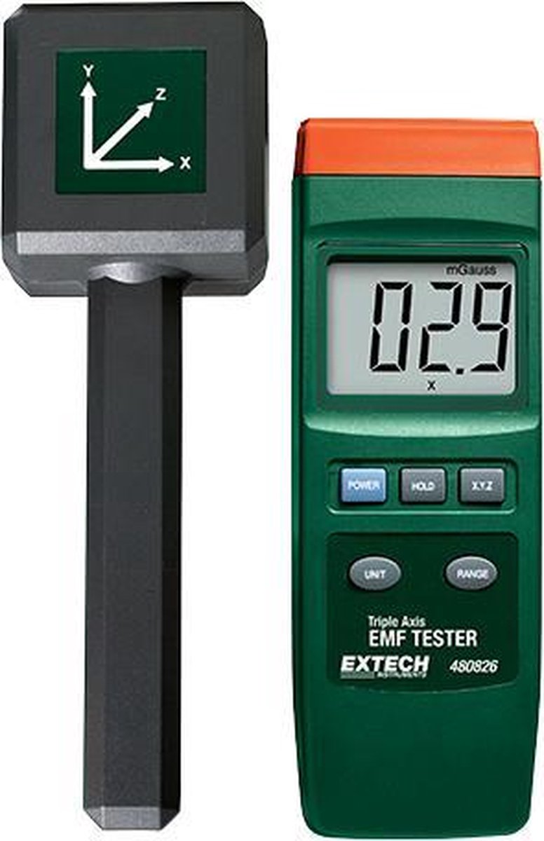 EXTECH 480826: Triple Axis EMF Tester