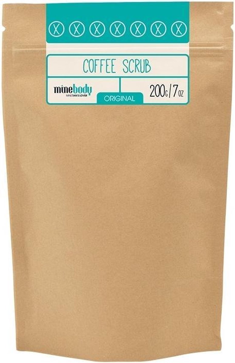 Lichaams Scrub - MineTan Coffee Scrub Original 200gr