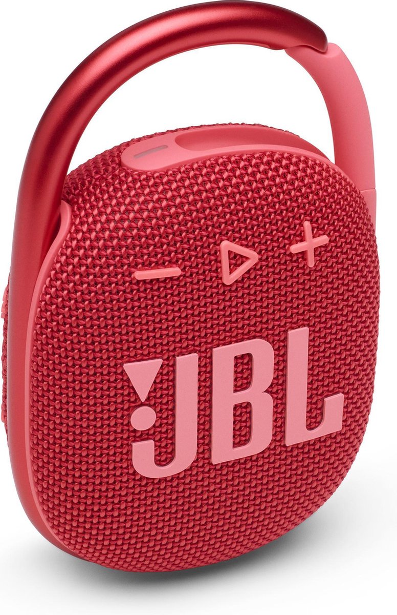 JBL Clip 4 Rood - Draagbare Bluetooth Mini Speaker