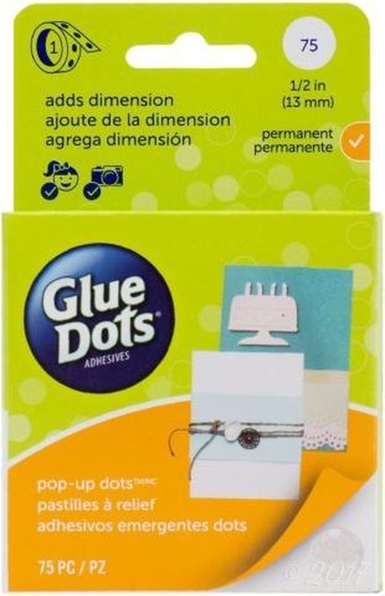Glue Dots • Pop-up dots roll 13mm