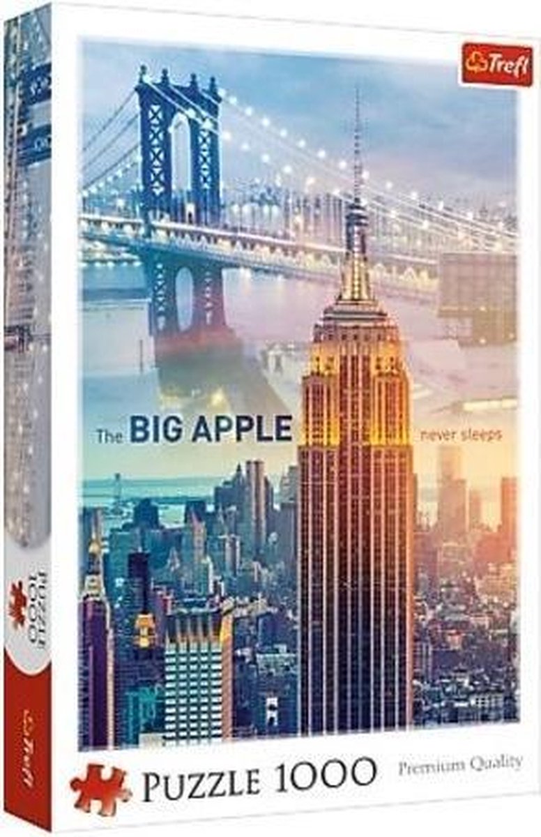 Trefl Puzzel 1000 Stuks - New York bij Zonsopgang