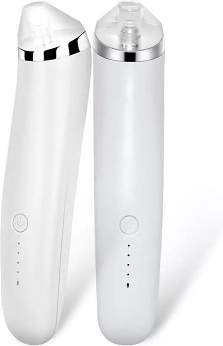 Black Head Remover – Mooie Huid – Gezichtsreinigingsborstel – Mee-Eters En Puistjes Verwijderen – Acne Verwijderaar - Wit