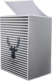 Wasmachine hoes - Wasdroger beschermhoes - Wasmachine cover - Sierhoes Wasdroger - Grijs - Home Sweet Home - Wasmachine stofdichte hoes - Waterdichte stofbescherming - Washing Machine Cover met rits