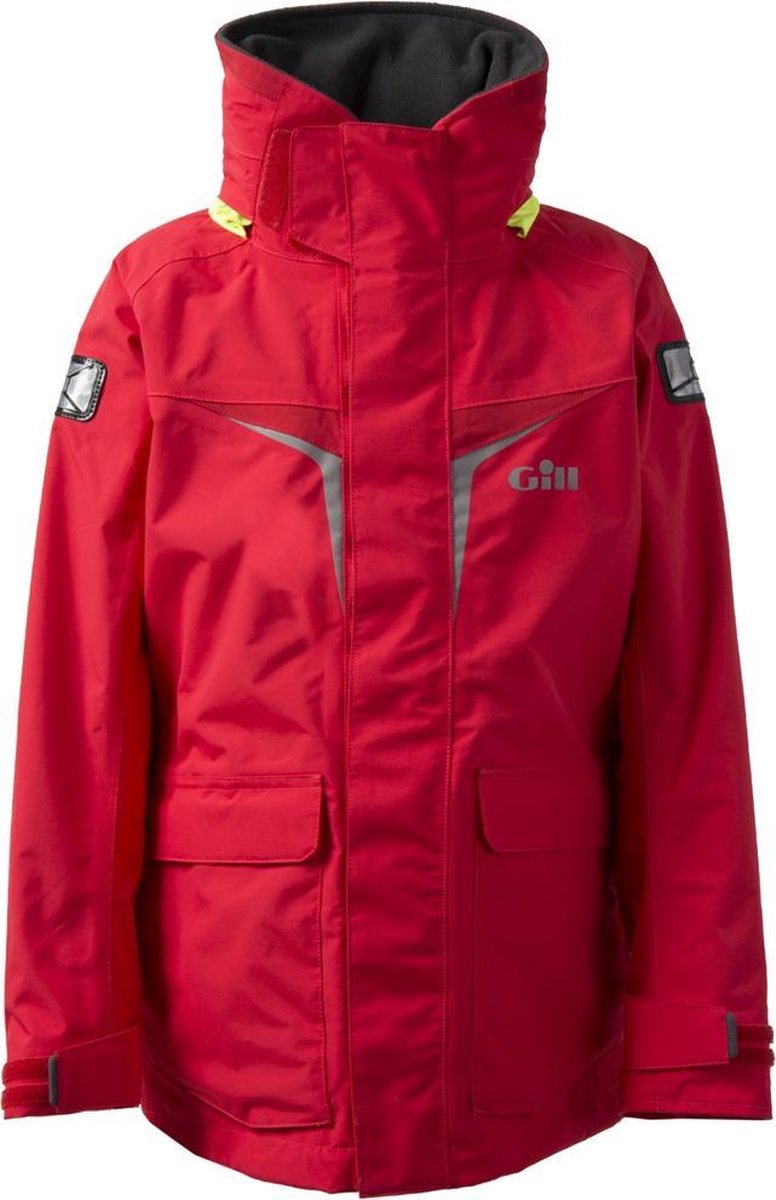 Gill OS3 Coastal Zeiljas voor Kinderen 128/134 bright red