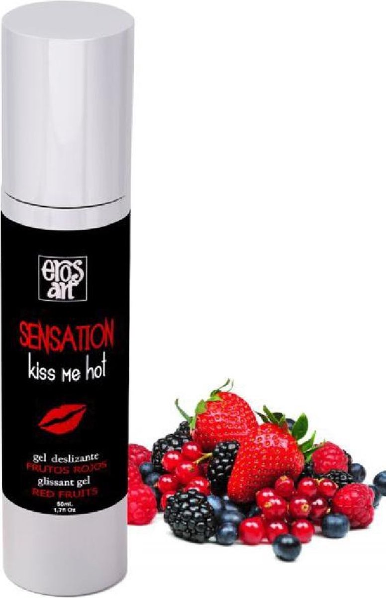 Eros Sensattion Lubricante Natural Frutos Rojos 50ml | EROS-ART
