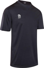 Robey Performance Shirt voetbalshirt kinderen korte mouwen (maat 152) - Black/Grey