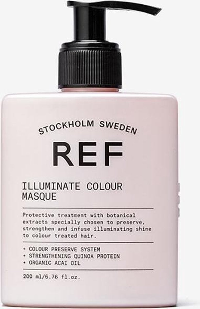 REF Illuminate Colour haarmasker Vrouwen 200 ml