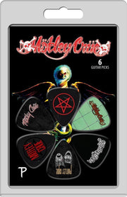 Perri's Mötley Crüe 6-pack Medium plectrum 0.71 mm