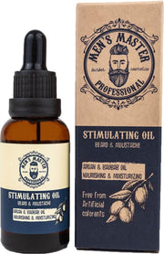 Men's Master Stimulating Beard Oil - Hydrateert & Voedt de Baard - 30ML