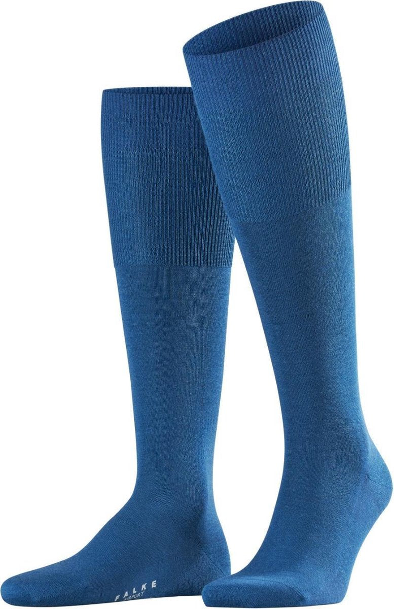 FALKE Airport Heren Kniekous 15435 - Blauw 6504 night sky Heren - 41-42