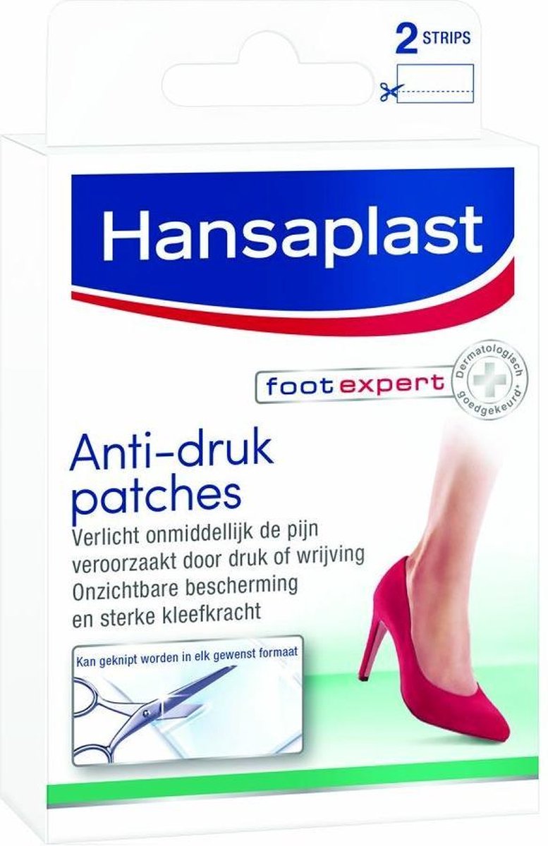 Hansaplast Anti-Druk Patches - 2 stuks