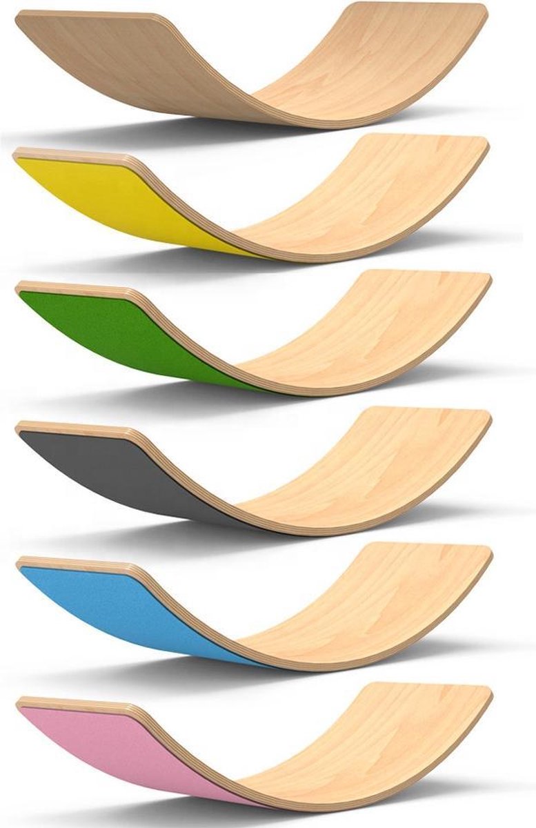 LOEF WAVE Original  Balance board - Otis Grey - balansbord - Balansspeelgoed